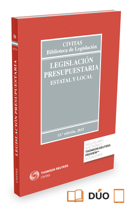 LEGISLACI�N PRESUPUESTARIA (PAPEL + E-BOOK)