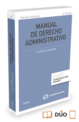 MANUAL DE DERECHO ADMINISTRATIVO (PAPEL + E-BOOK)