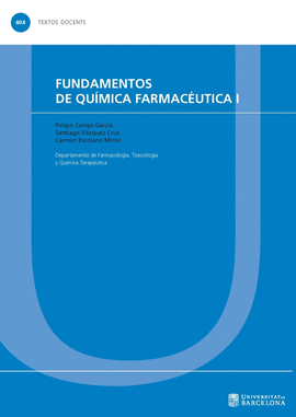 FUNDAMENTOS DE QU�MICA FARMAC�UTICA I