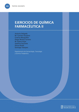 EJERCICIOS DE QU�MICA FARMAC�UTICA II