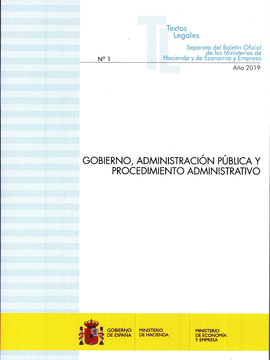 GOBIERNO, ADMINISTRACION PUBLICA Y PROCEDIMIENTO A