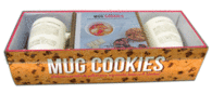 MUG COOKIES KIT QUE INCLUYE LIBRO Y 2 TAZAS PARA MICROONDAS