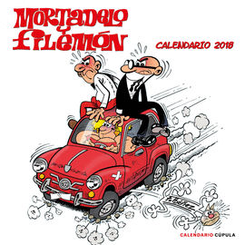 CALENDARIO MORTADELO Y FILEM�N 2018