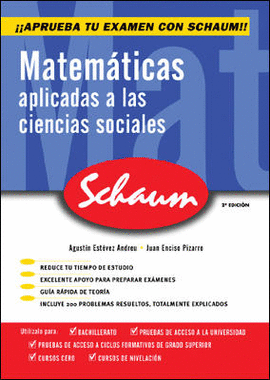 SCHAUM MATEMATICAS (CCSS) SELECTIVIDAD