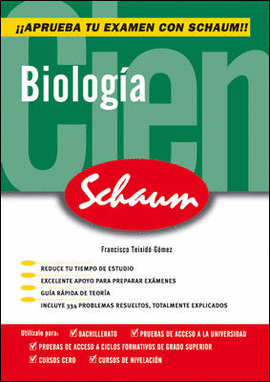 CUTR BIOLOGIA SCHAUM SELECTIVIDAD- CURSO CERO