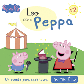 UN CUENTO PARA CADA LETRA: P, M, L, S (LEO CON PEPPA PIG 2)