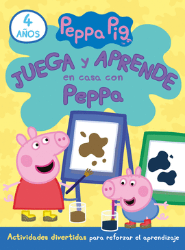 JUEGA Y APRENDE EN CASA CON PEPPA (4 AOS). TU CUADERNO DE VACACIONES