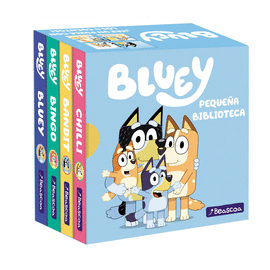 BLUEY. LIBRO JUGUETE - PEQUE�A BIBLIOTECA