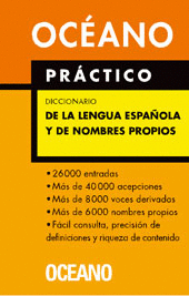 DICCIONARIO DE LA LENGUA ESPAOLA Y NOMBRES PROPIOS