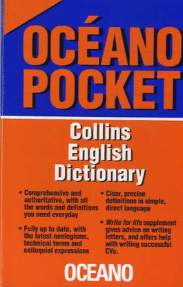 POCKET COLLINS ENGLISH DICTIONARY RUST.