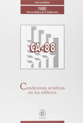 CA-88, CONDICIONES AC�STICAS EN LOS EDIFICIOS