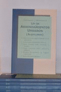 LEY DE ARRENDAMIENTOS URBANOS ALQUILERES