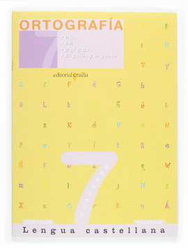 CUADERNO DE ORTOGRAF�A 7. LENGUA CASTELLANA