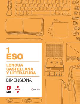 CUADERNO LENGUA CASTELLANA Y LITERATURA. 1 ESO. DIMENSIONA. CONSTRUM