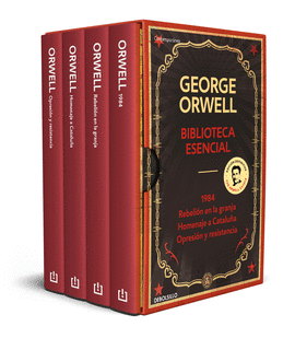 BIBLIOTECA ESENCIAL GEORGE ORWELL (1984  REBELIN EN LA GRANJA  HOMENAJE A CATALUA  OPRESIN Y RESISTENCIA)