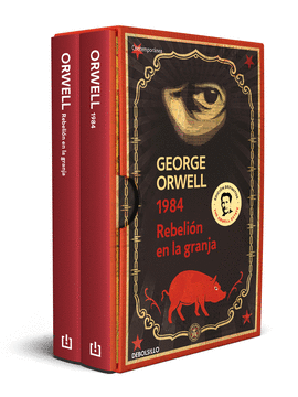GEORGE ORWELL (PACK CON LAS EDICIONES DEFINITIVAS AVALADAS POR THE ORWELL ESTATE DE 1984 Y REBELION EN LA GRANJA)