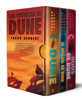 TRILOGA DUNE, EDICIN DE LUJO (ESTUCHE CON: DUNE  EL MESAS DE DUNE  HIJOS DE DUNE)