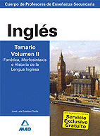 INGL�S.TEMARIO VOL.II.CONVOCATORIA 2012