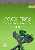 COCINEROS SERVICIO CANARIO SALUD VOL 1