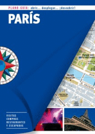 PARIS PLANO-GUIA ABRIR DESPLEGAR DE