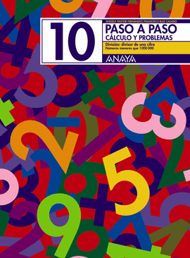 10. DIVISI�N: DIVISOR DE UNA CIFRA