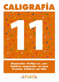 CALIGRAFIA 11 MAYUSCULAS PREFIJOS RE- PRE- PALABRA