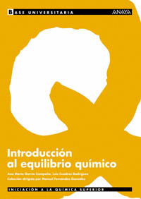 INTRODUCCI�N AL EQUILIBRIO QU�MICO.