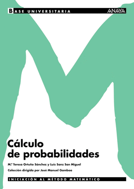 C�LCULO DE PROBABILIDADES.