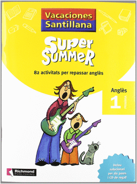 SUPER SUMMER 1 CATALAN BOOK+CD