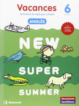 NEW SUPER SUMMER 6 CATALAN BOOK+CD