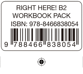 RIGHT HERE! B2 WORKBOOK PACK