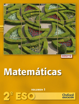 MATEMTICAS 2. ESO. ADARVE. PACK LIBRO DEL ALUMNO + CD