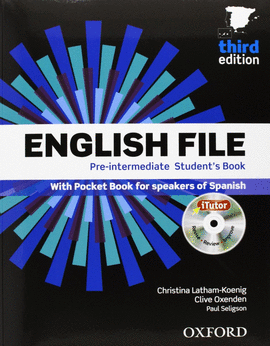ENGLISH FILE P-INT SB+ITUTOR+PB PK 3ED