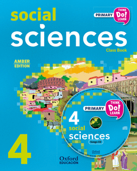 THINK DO LEARN SOCIAL SCIENCES 4TH PRIMARY. CLASS BOOK + CD PACK AMBER