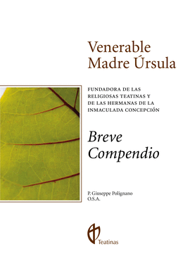 TEATINAS.VENERABLE MADRE URSULA