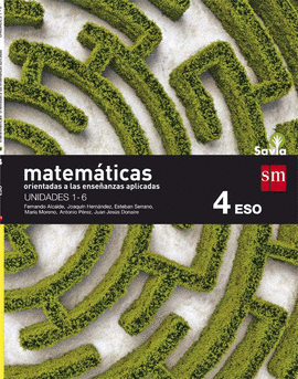 MATEMTICAS ORIENTADAS A LAS CIENCIAS APLICADAS. 4 ESO. SAVIA. TRIMESTRES