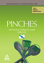 PINCHES DEL SERVICIO GALLEGO DE SALUD (SERGAS). TEST PARTE ESPECFICA