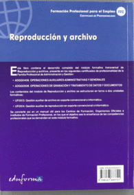 REPRODUCCIN Y ARCHIVO