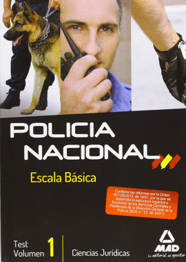 POLICIA NACIONAL ESCALA BASICA TEST