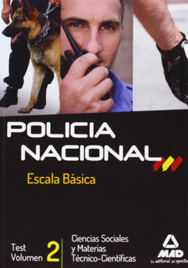 POLICIA NACIONAL ESCALA BASICA TEST