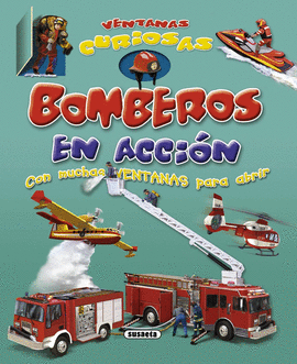 BOMBEROS EN ACCION CON MUCHAS VENTA