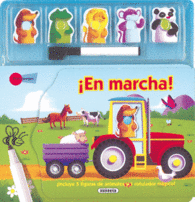 EN MARCHA LIBRO CON 5 FIGURAS DE ANIMALES Y ROTULA