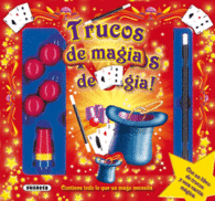 TRUCOS DE MAGIA LIBRO CON VARITA MAGICA Y TODO LO