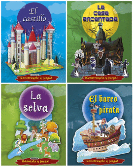 CONSTRUYE Y JUEGA (4 T�TULOS)