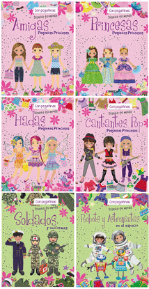 PEQUE�AS PRINCESAS (6 T�TULOS)