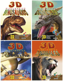 3D ALUCINANTES (4 T�TULOS)