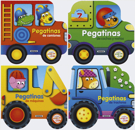 CONSTRUYE VEH�CULOS CON PEGATINAS DE VINILO (4 T�TULOS)