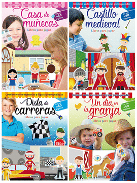 LIBROS PARA JUGAR (4 T�TULOS)