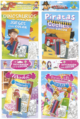 DIVERSION A TODO COLOR (4 T�TULOS)
