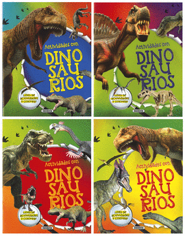ACTIVIDADES CON DINOSAURIOS (4 T�TULOS)